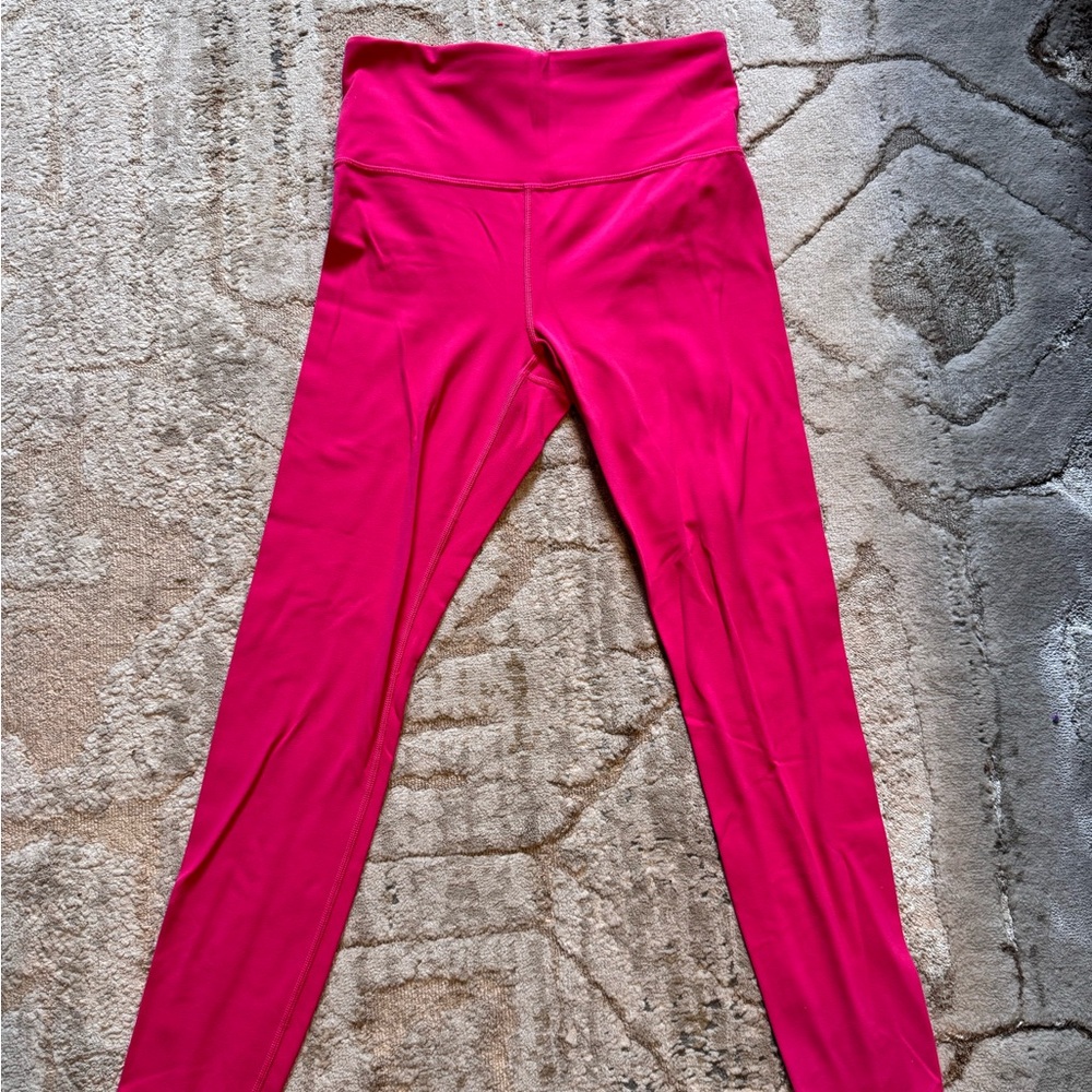 Athleta Neon Fuchsia Ultra High-Rise Leggings